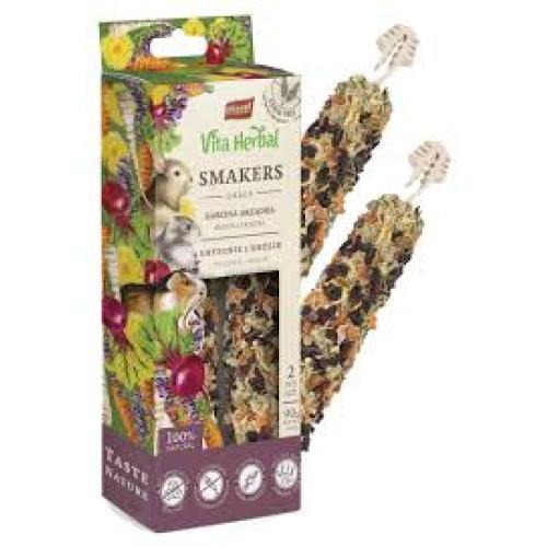 A & E Cages Vitapol Vita Herbal Smakers Grandma's Patch Small Animal Treat