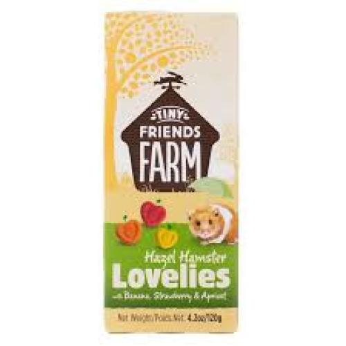 Tiny Friends Farm Hazel Hamster Lovelies w/Banana, Strawberry & Apricot 1ea/4.2 oz