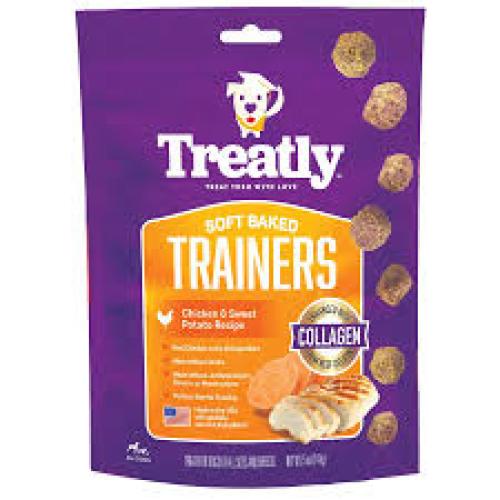 Treatly Soft Baked Trainers Dog Treats Chicken & Sweet Potato, 1ea/5 oz