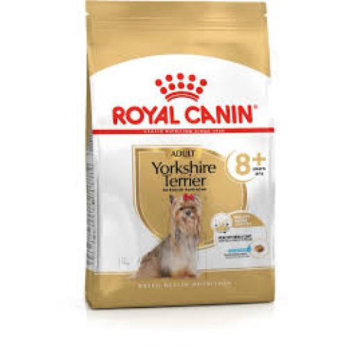 Royal Canin Breed Health Nutrition Yorkshire Terrier Adult 8+ Dry Dog Food, 2.5-lb bag