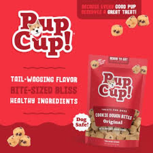 PupCup Frozen Dough Bites Birthday Cake  8 oz