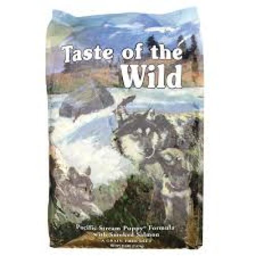 Taste of the Wild Pacific Stream Grain-Free with Smoke-Flavored Salmon Dry Puppy Food, 28 lbs.