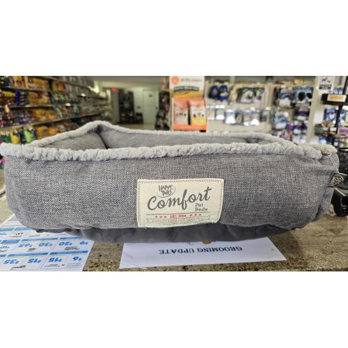 HAPPY TAILS Comfort Pet Beds Grey