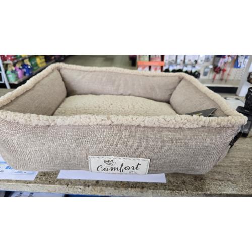 HAPPY TAILS Comfort Pet Beds Beige