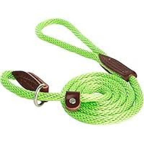 OmniPet British Rope Slip Lead 6' - Lime Green