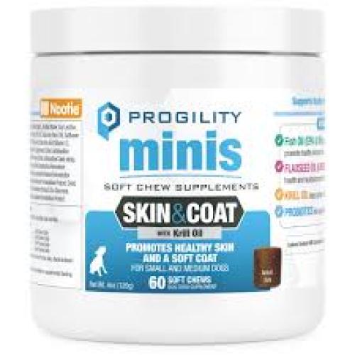 Nootie Progility Mini Skin & Coat Supplement 60 ct Nootie Progility Mini Skin & Coat Supplement 60 ct