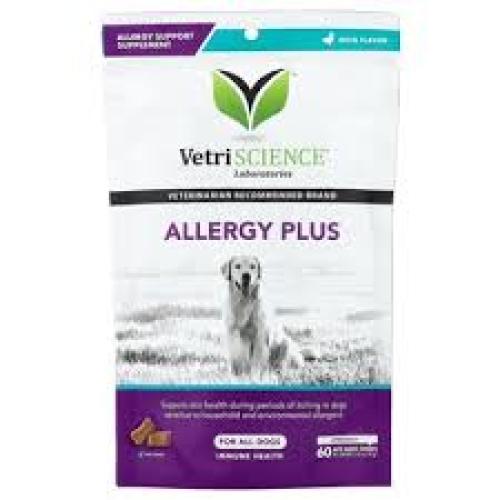 Vetri-Science Allergy Plus Dck Flvr 60 Chews