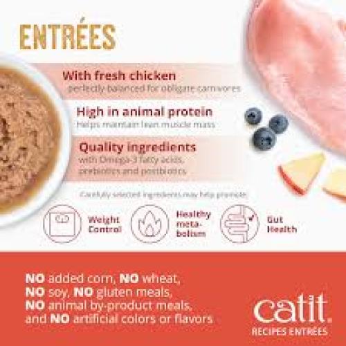 Catit Recipes Wet Food Weight Control Chicken 3oz