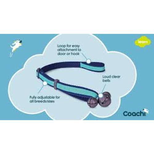 Coachi Toilet Training Bells Navy/Lt Blue