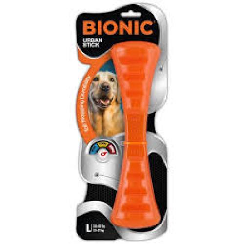 BIONIC Urban Stick Dog Toy, Large - Interactive Dog Chew