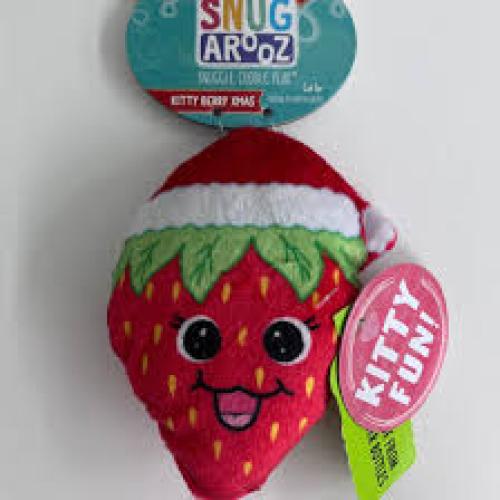 Snugarooz Holiday Cat Berry Christmas  with catnip