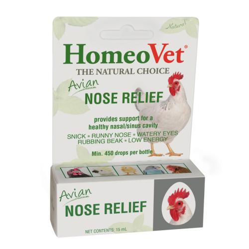 HomeoPet Avian Nose Relief 15 mL
