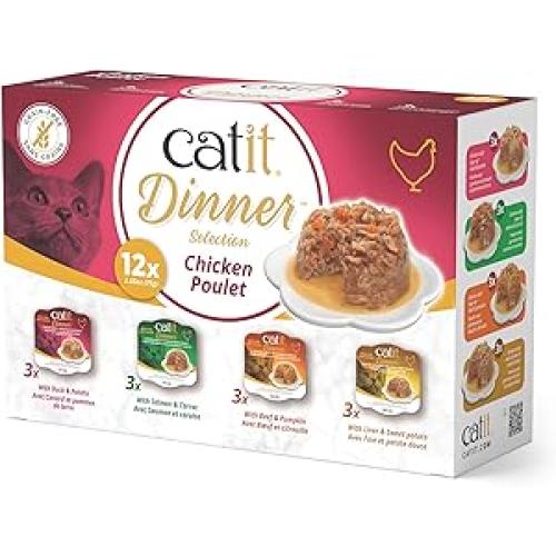 CatIt Dinner Chicken Variety Pack 12/3oz