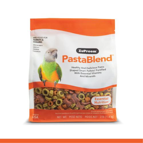 ZuPreem PastaBlend Bird Food Parrots & Conures, 1ea/3 lb ZuPreem PastaBlend Bird Food Parrots & Conures, 1ea/3 lb