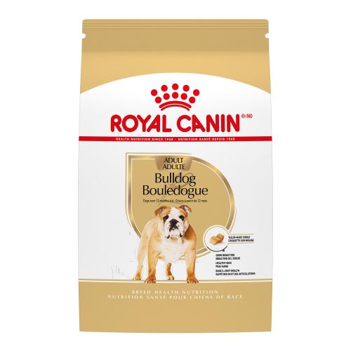 Royal Canin Breed Health Nutrition Bulldog Adult Dry Dog Food, 17-lb bag