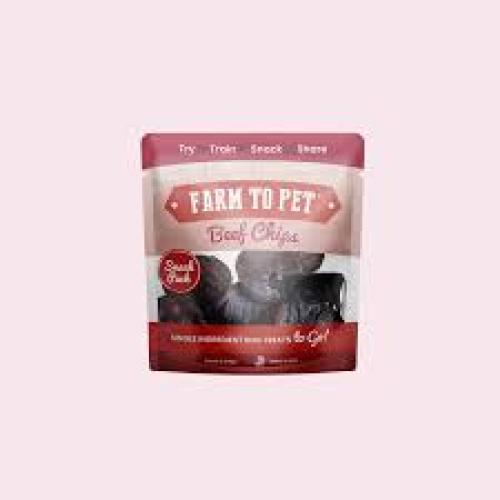Farm to Pet Beef Chips Snack Pack Treats