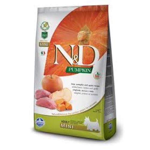 FARMINA ND Dog Pumpkin Boar and Apple Mini Dog 5.5  lbs