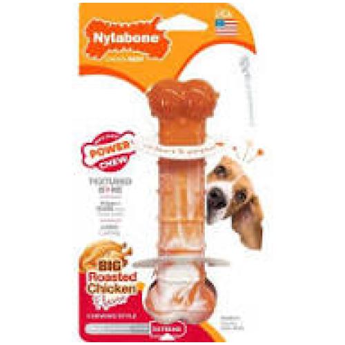 Nylabone Big Roasted Chkn Flavor Power Chew MD
