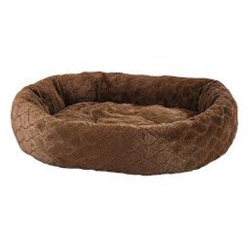 SPOT Sleep Zone Chocolate Diamond Cut Lounger 27"
