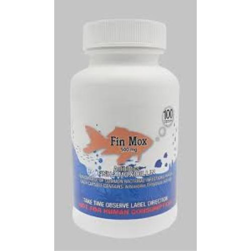 FIN Mox Amoxicillin 500 mg - 100 Capsules