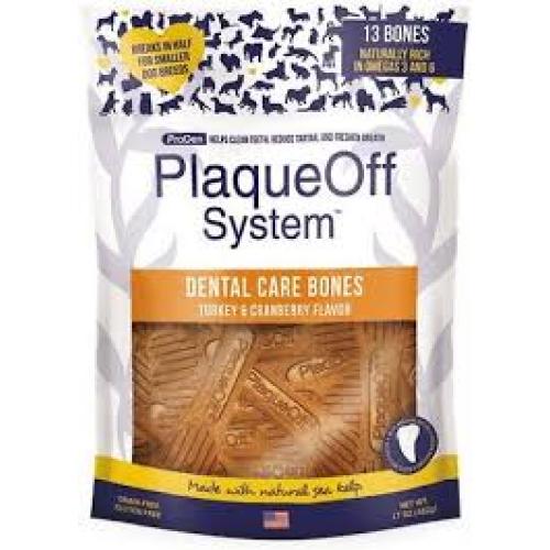 NaturVet Plaque Off System Dental Care Bones 13ct