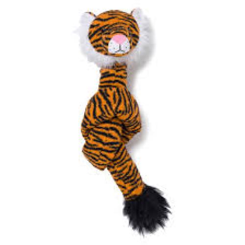 Fabdog Twisties Tiger Dog Toy 5 ft