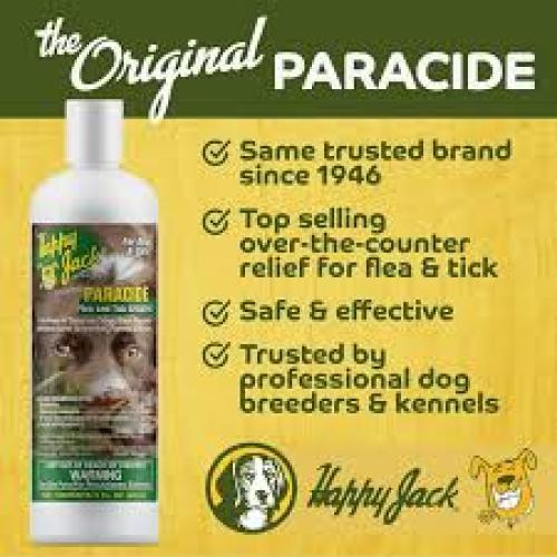 Happy Jack Paracide F&T Shampoo  8 fl oz