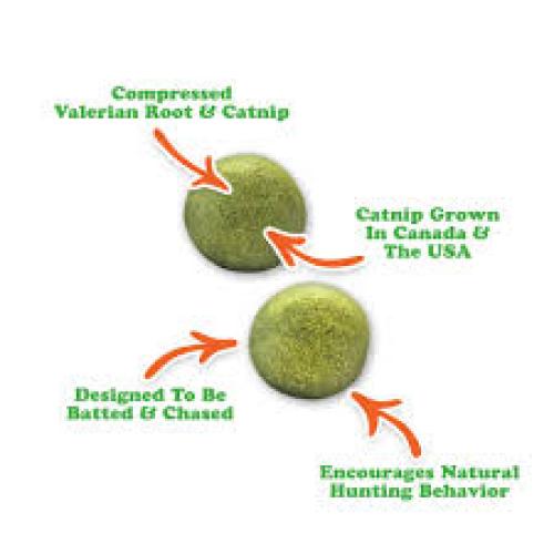 Meowijuana | Kalico Kush Compressed Catnip Ball Refill - 2 Pack