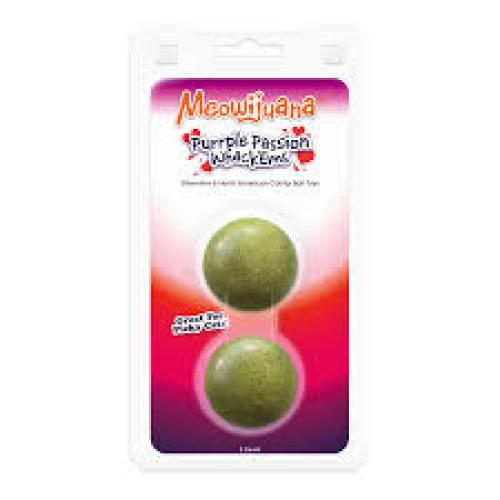 Meowijuana | Purple Passion  Compressed Catnip Ball Refill - 2 Pack