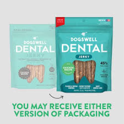 Dogswell Dental Chicken Jerky 12 oz