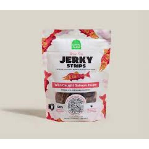 Open Farm Jerky Strips Salmon Dog Treats 13oz