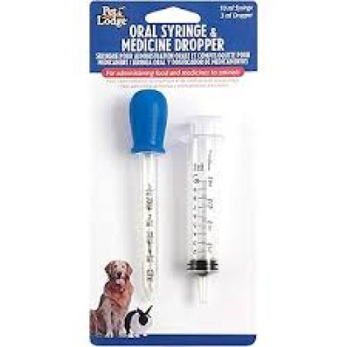 Pet Lodge Oral Syringe & Medicine Dropper