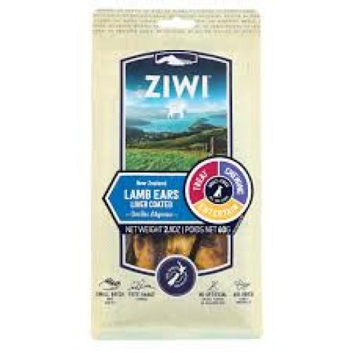 ZIWI Chews Lamb Ears  Dog Treats 2.1oz