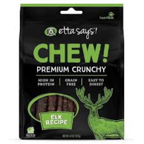 ETTA SAYS! Chew! Crunchy Chews Elk 4.5oz