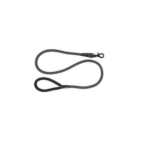 Alcott Reflective Rope Leash 5ft - Black