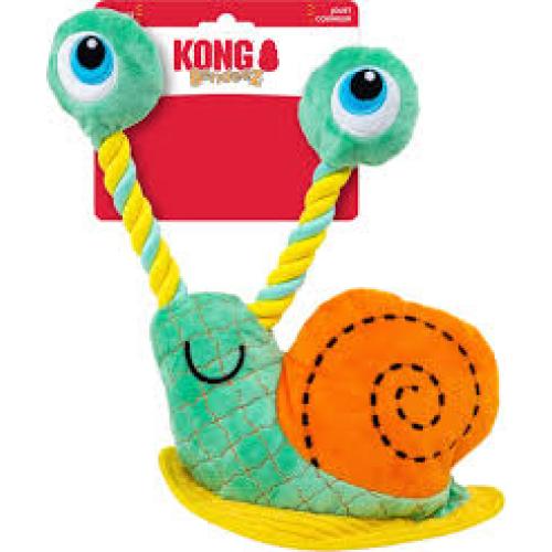 KONG Bendeez Dog Toy Snail, 1ea/LG