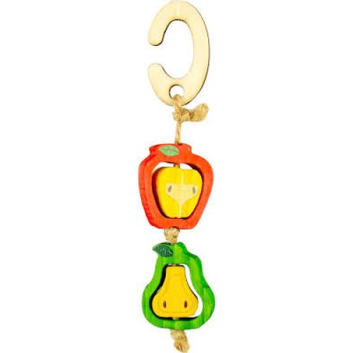 A & E Cages Nibbles Orchard Spindle Small Animal Toy 1ea/One Size
