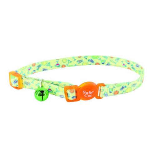 Coastal Safe Cat Collar 8"-12" - Happy hour