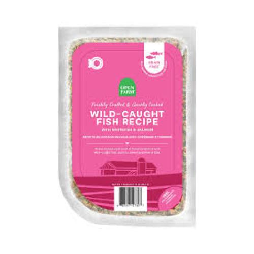 Open Farm Gently Cooked FISH Frozen Dog Food1 lb