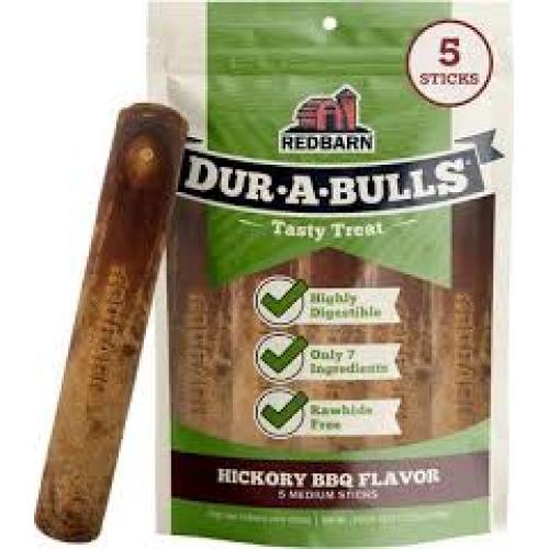 Redbarn Pet Products Dur-A-Bulls Sticks MD/5ct
