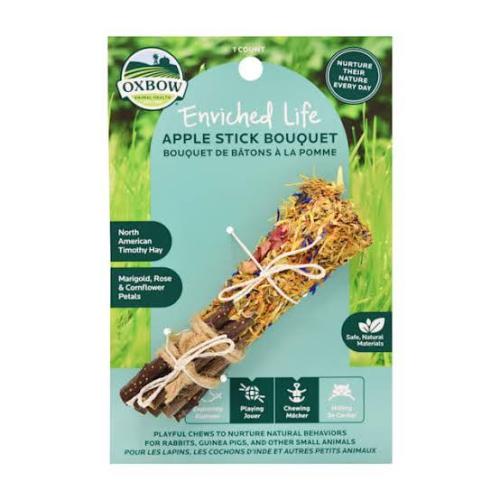 Oxbow Apple Stick Bouquet Sm Animal Chew Toy