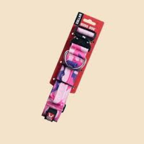 Boss Dog Tactical Collar Pink Camo - Small