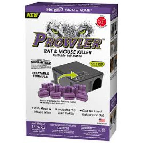 Prowler Rat/Mouse Killer Refill Bait Station Kit  16oz