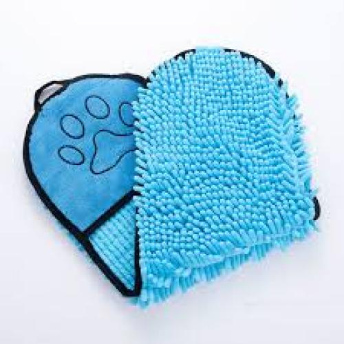 Mibrofiber Chenille Dog Towel 1pk