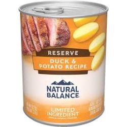 Natural BalanceLID Reserve Duck & Potato Canned Dog Food 13.2 oz