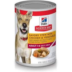 Hill's S.D Adult Savory Stew Ckn & Veg 12.8 oz