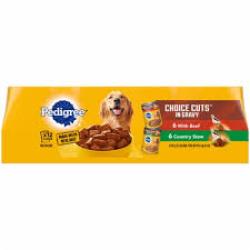 Pedigree Choice Cuts in Gravy Adult Wet Dog Food 12 pack