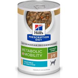 Metabolic Weight + j/d Canine Vegetable & Tuna Stew