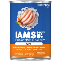 IAMS Proactive Health Pat Senior Chicken & Rice Wet Dog Food 13oz