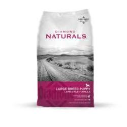 Diamond Naturals Large Breed Puppy Lamb & Rice Formula Dry Dog Food 40#